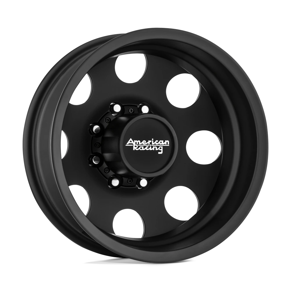 American Racing AR204 16X6 8X6.5 S-BLK -134MM