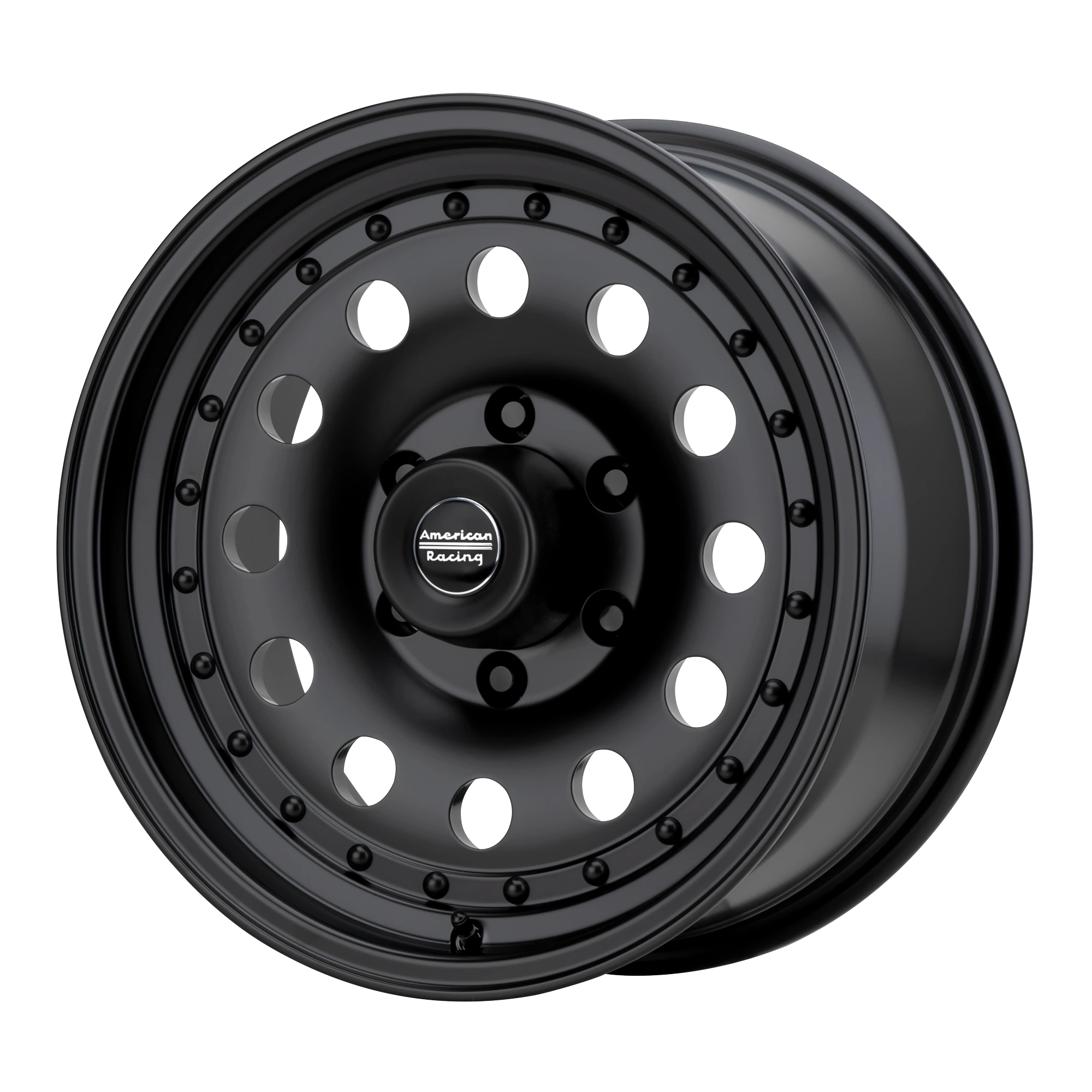 American Racing AR62 OUTLAW II 15X7 5X5.5 S-BLK -6MM