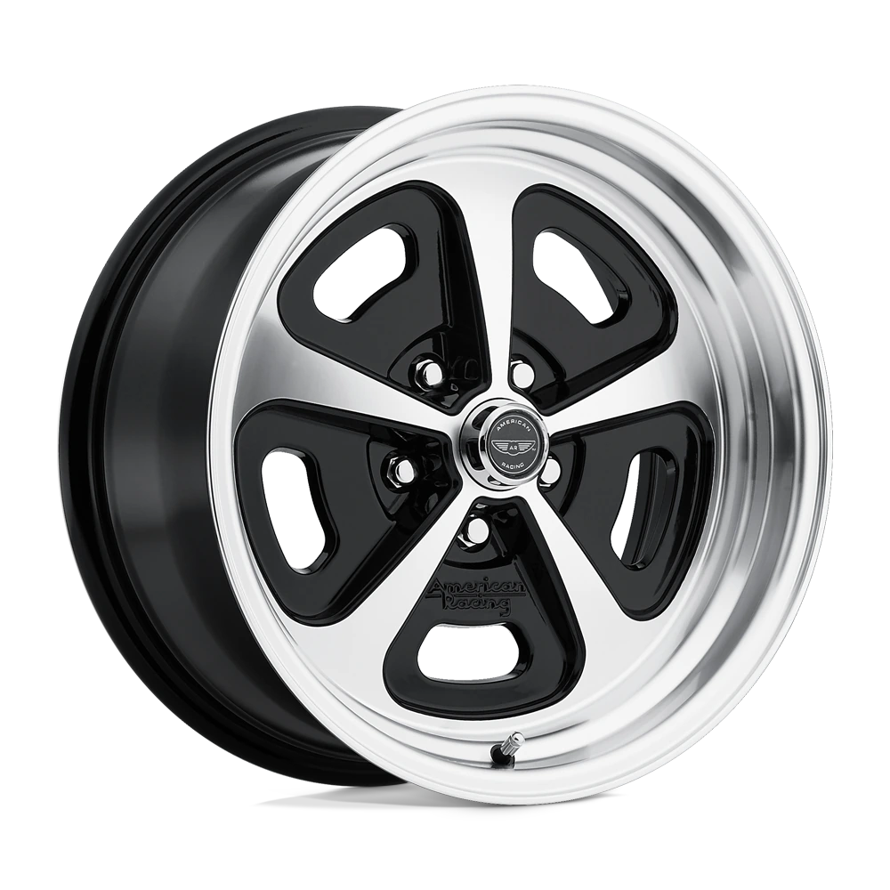 American Racing Vintage VN501 15X7 5X4.5 G-BLK MACH 00MM