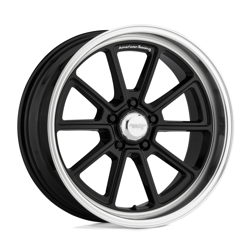 American Racing Vintage VN510 18X10 5X4.75 G-BLK DIA LP 12MM