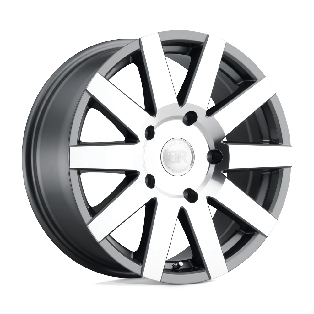 Black Rhino Hard Alloys BR JOURNEY 18X8 5X130 +48 84 G-GNMTL MIR
