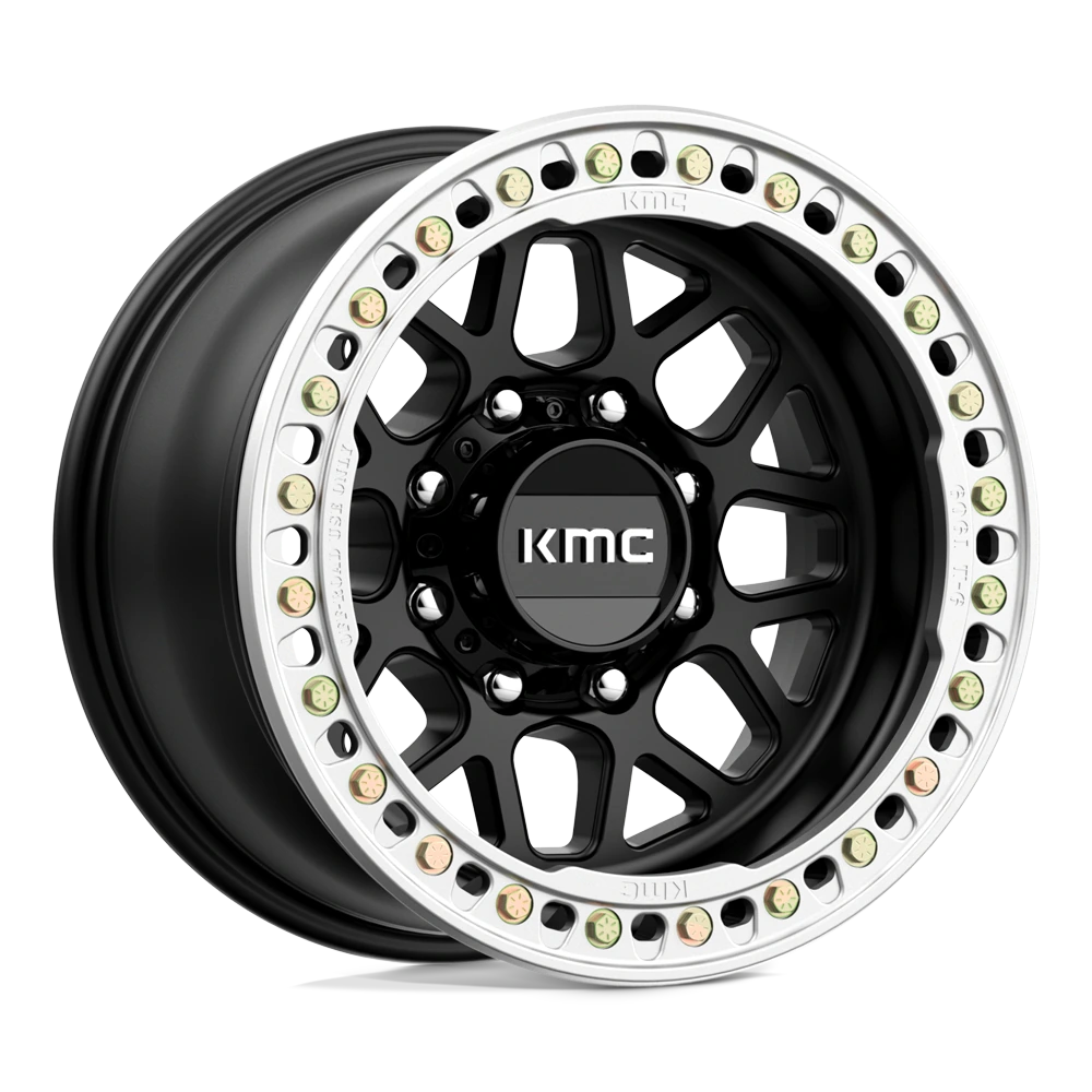 KMC KM235 17X9 8X6.5 S-BLK -38MM