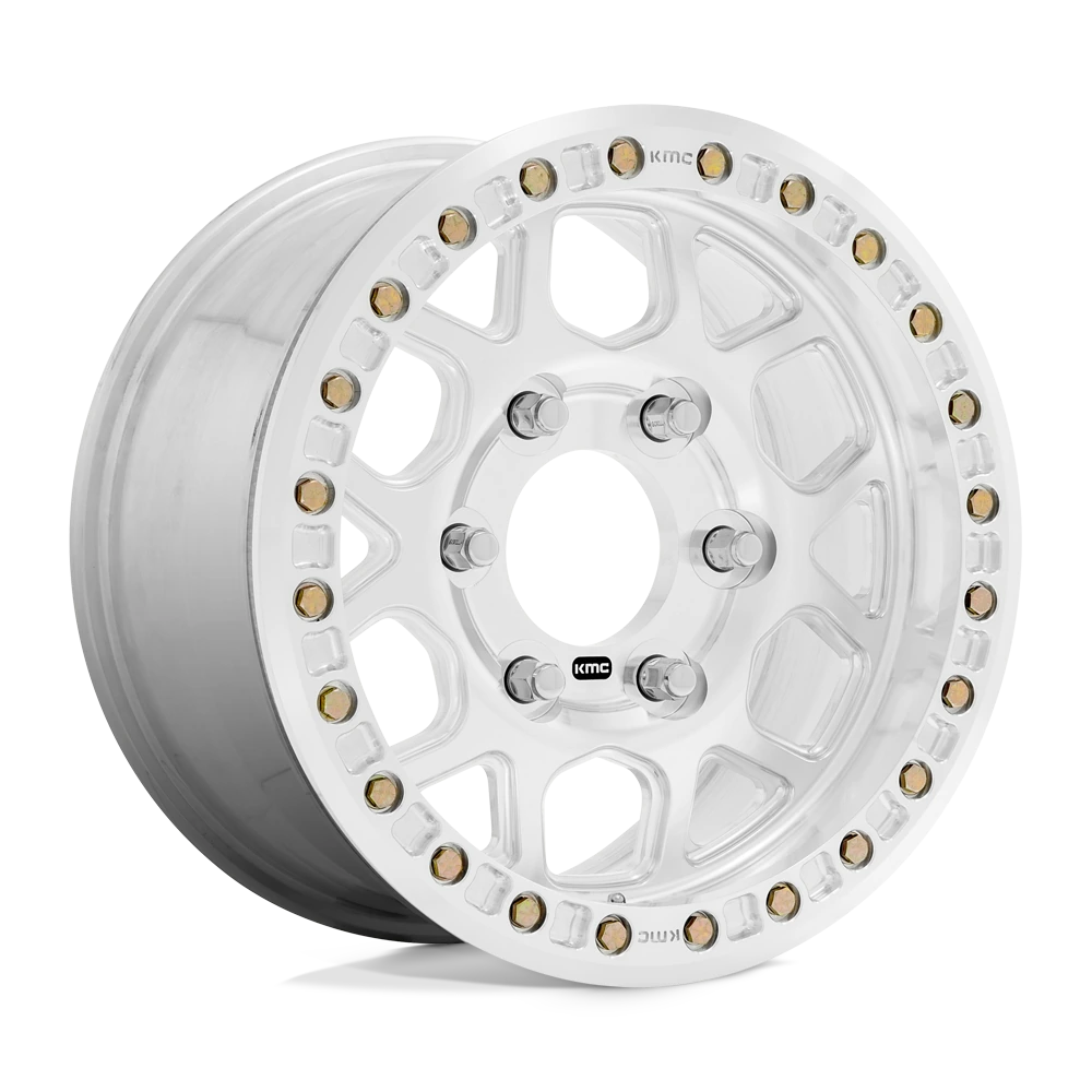KMC KM444 17X9 8X6.5 RAW MACH -12MM