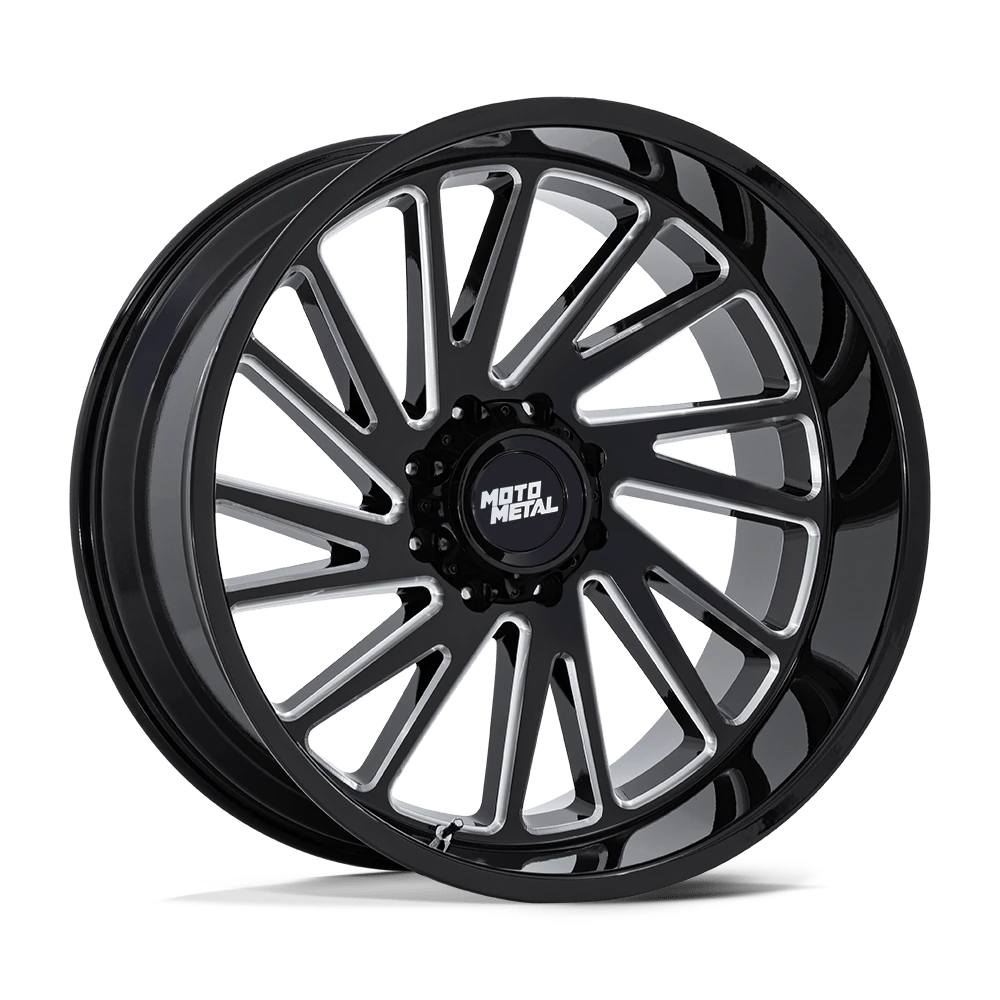 Moto Metal MO811 24X12 8X180 G-BLK MILL -44MM