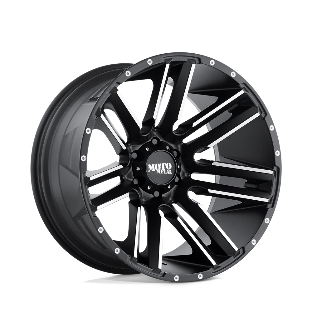 Moto Metal MO978 20X9 5X5.0 S-BLK MACH 18MM
