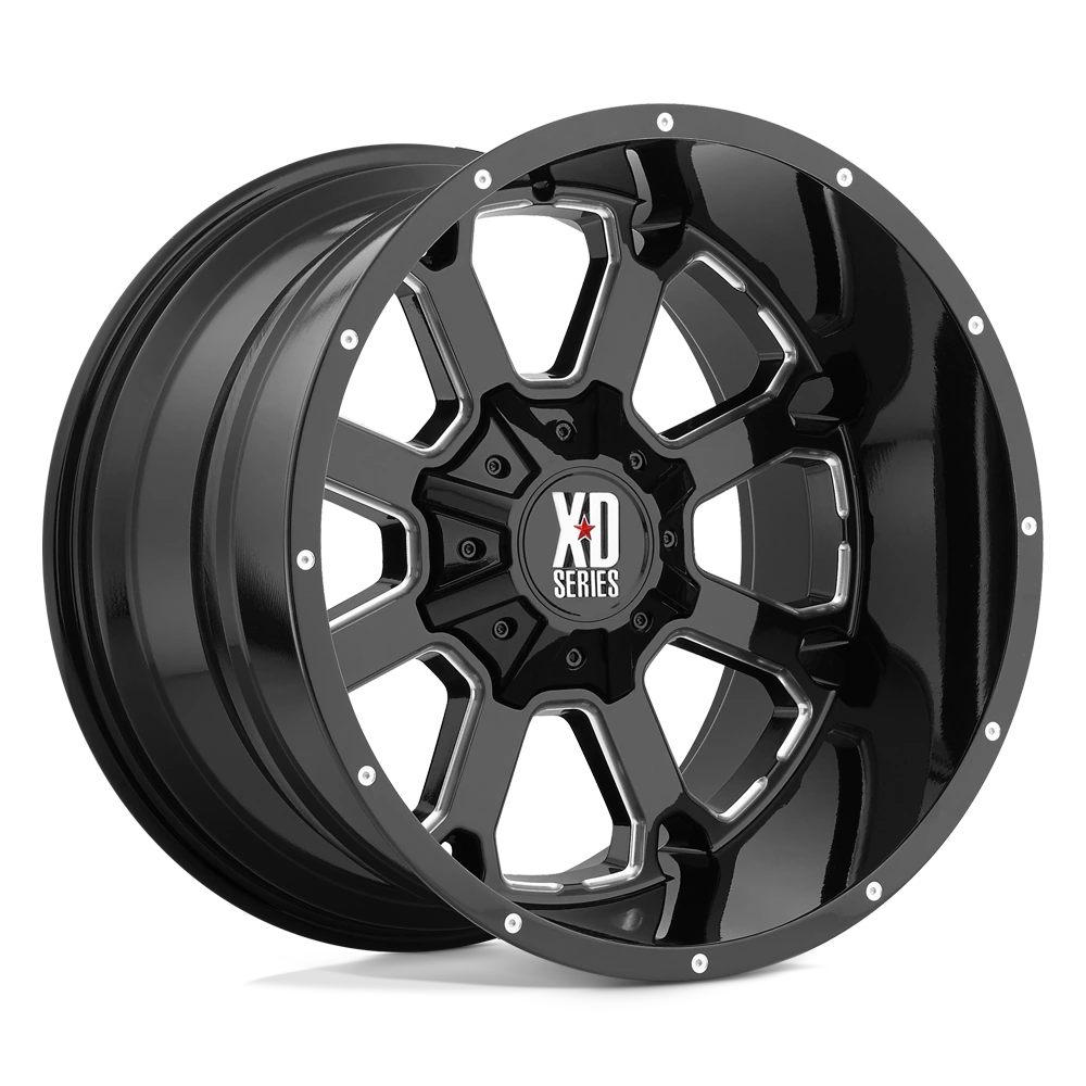XD XD825 20X10 6X135/5.5 G-BLK MILL -24MM